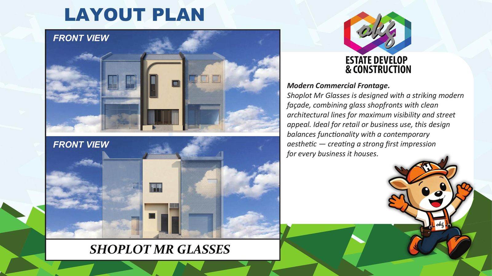 Shoplot Mr Glasses — modern commercial frontage