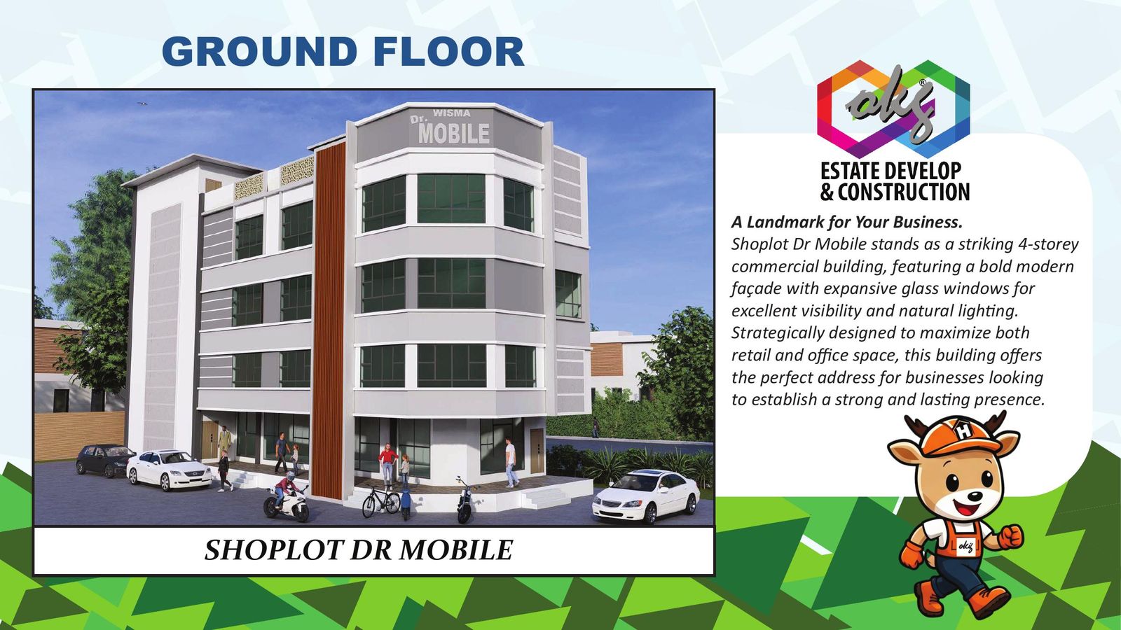 Shoplot Dr Mobile — 4-storey commercial building