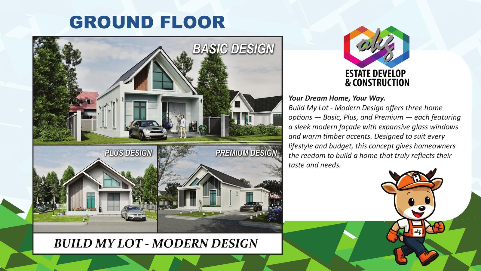 Build My Lot — Modern Design